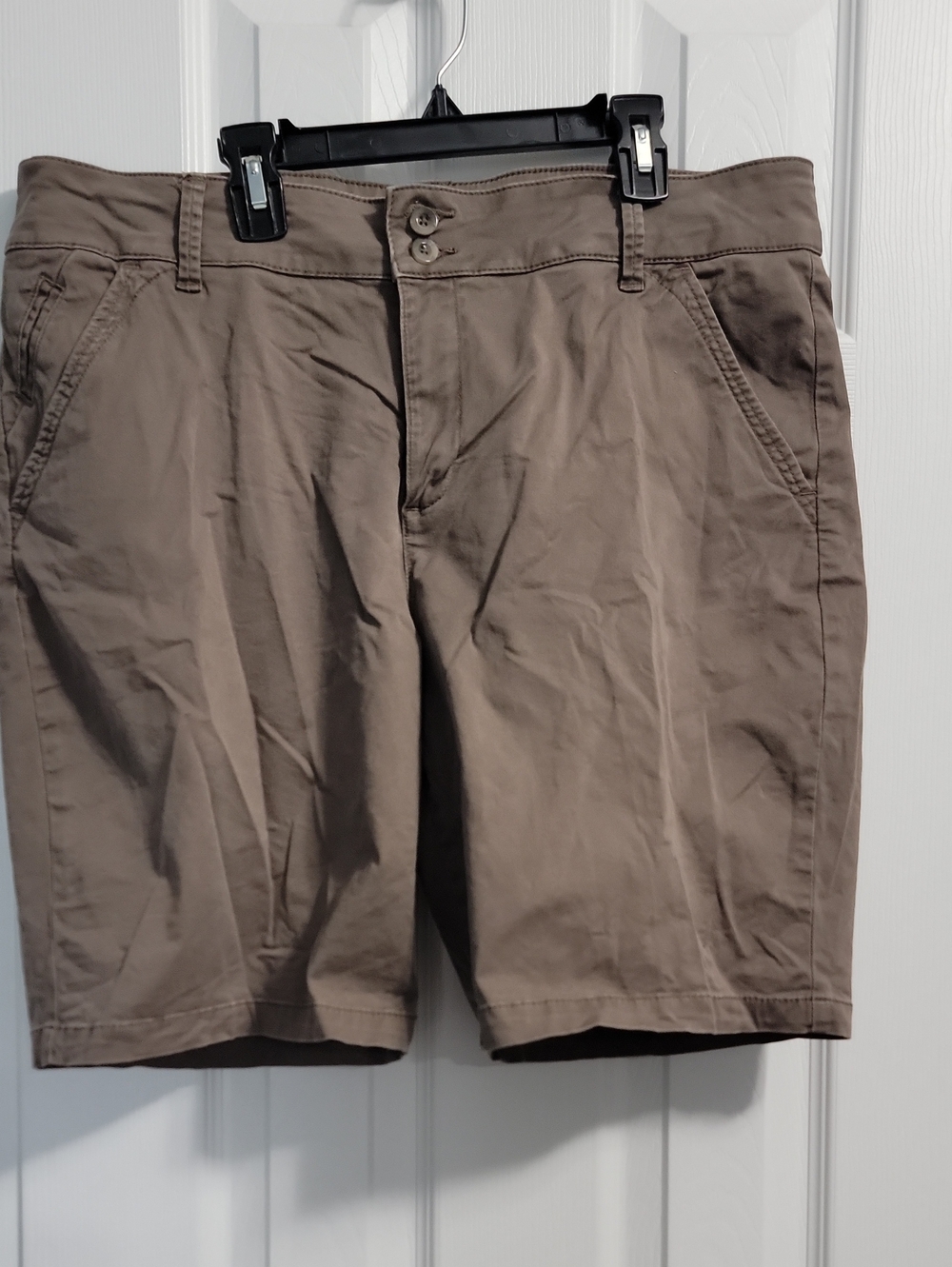 Lee Womens Casual Khaki Shorts - Classic Summer Chino 16